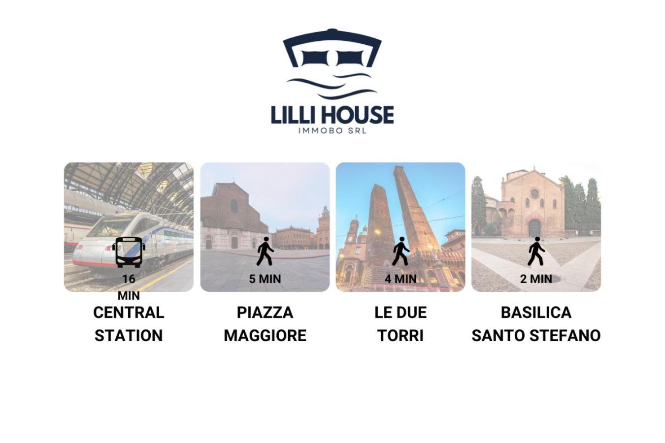 Lilli House - Suite In The Heart Of Bologna Bolonha Exterior foto